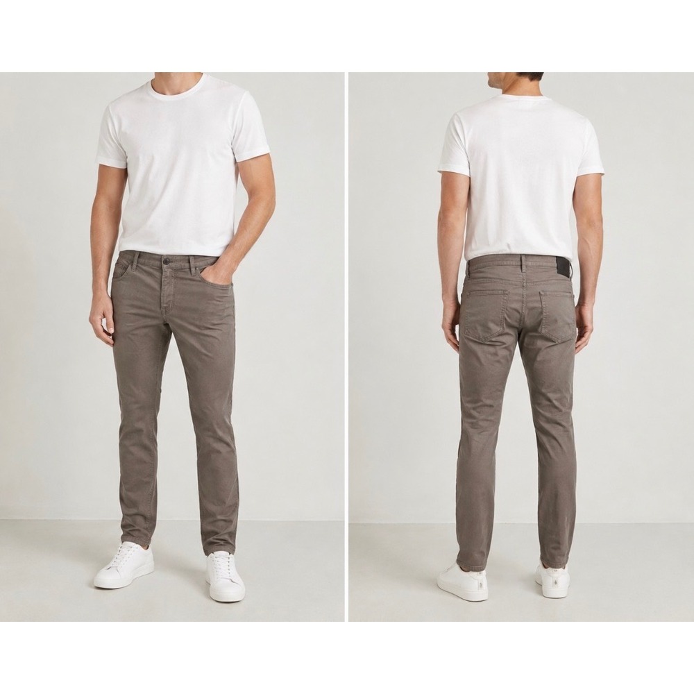 Joe's Jeans The Braxton Straight & Narrow Waxed Coated Pants Mens 32 Mancave NWT